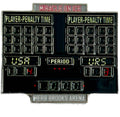 Miracle on Ice 1980 Team Scoreboard Official Collectors Pin 1.5"X1.5"