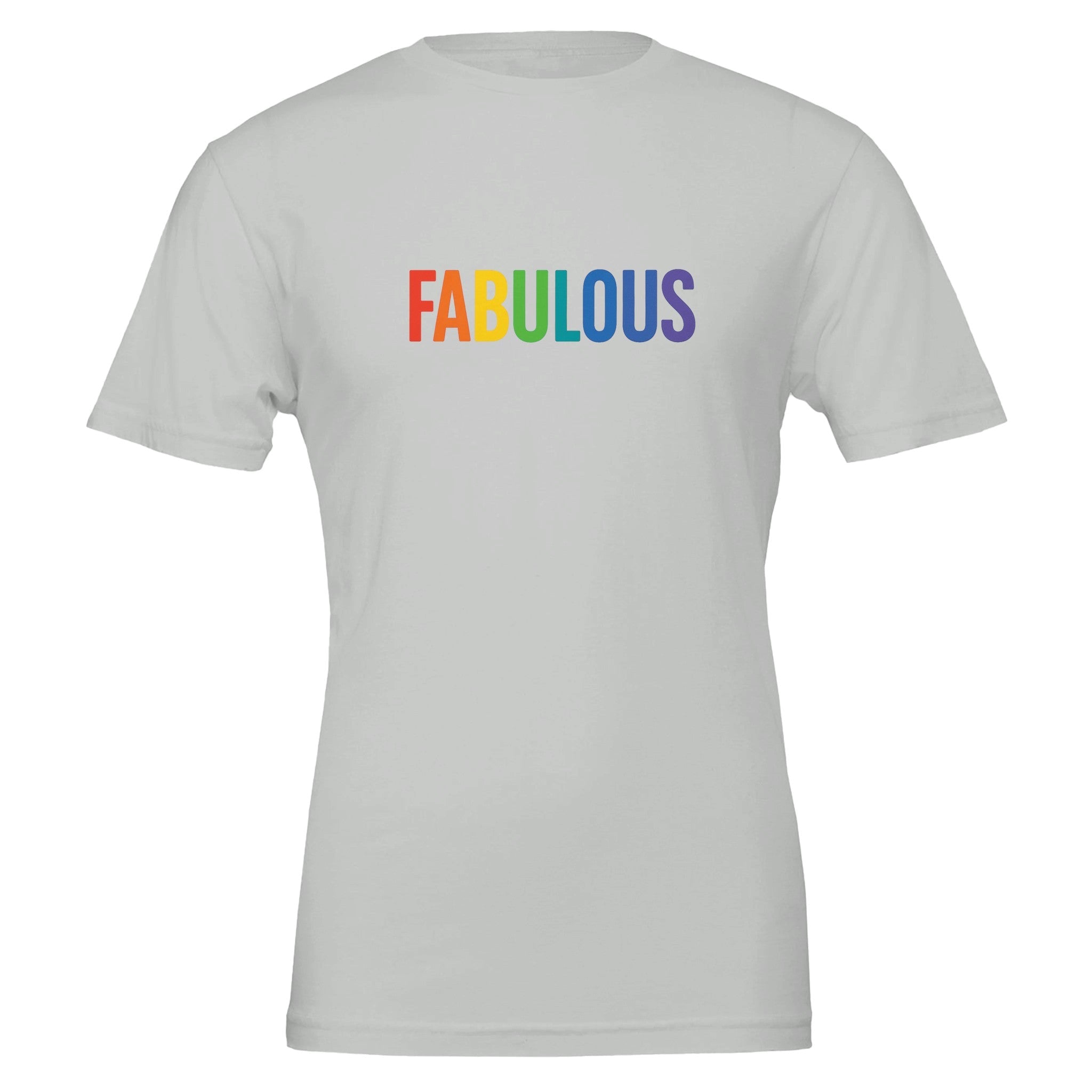 FABULOUS Rainbow Statement T-Shirt