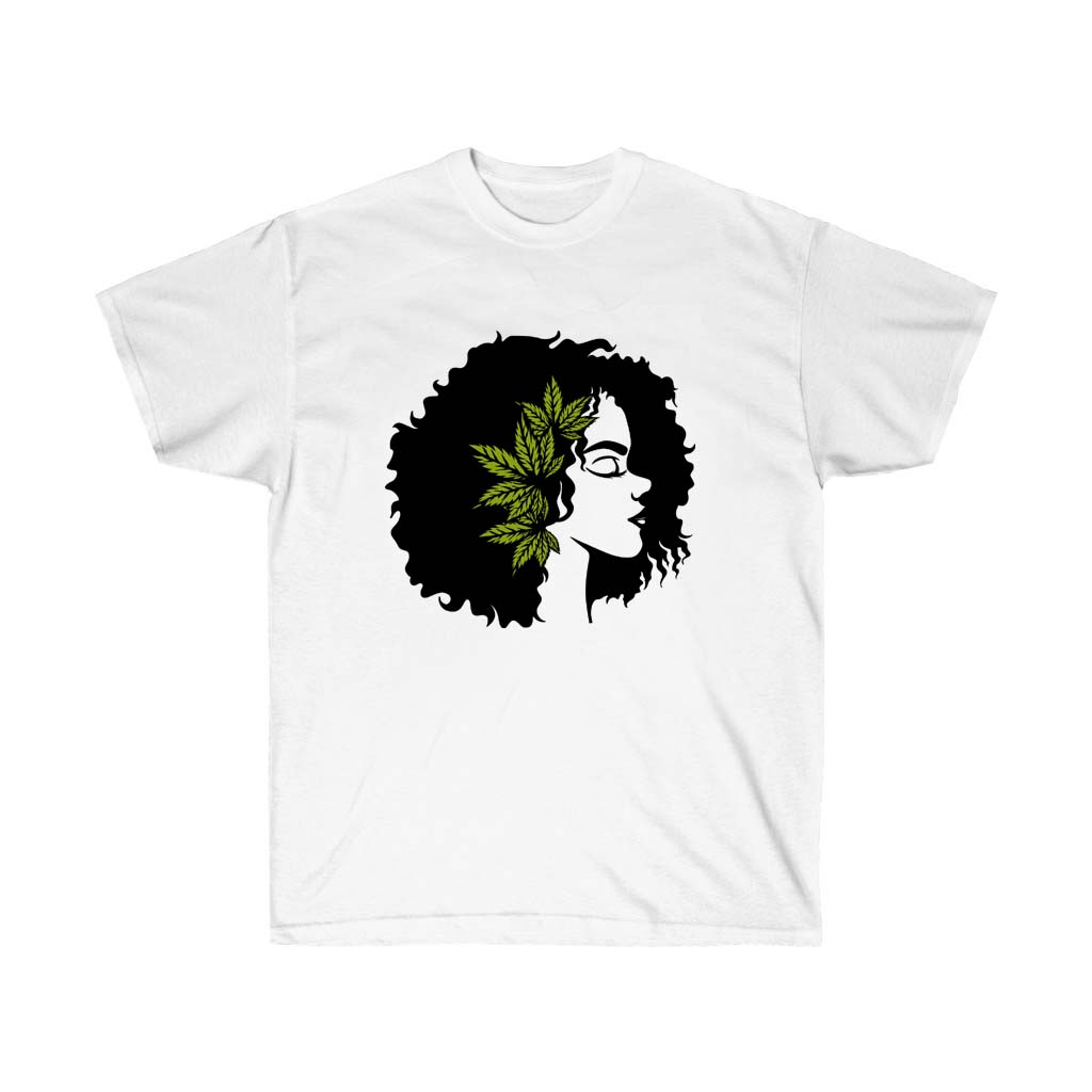 Afro Weed Diva Cannabis T-Shirt