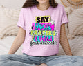 Say Your Prayers and Mind Your Business Graphic Tee