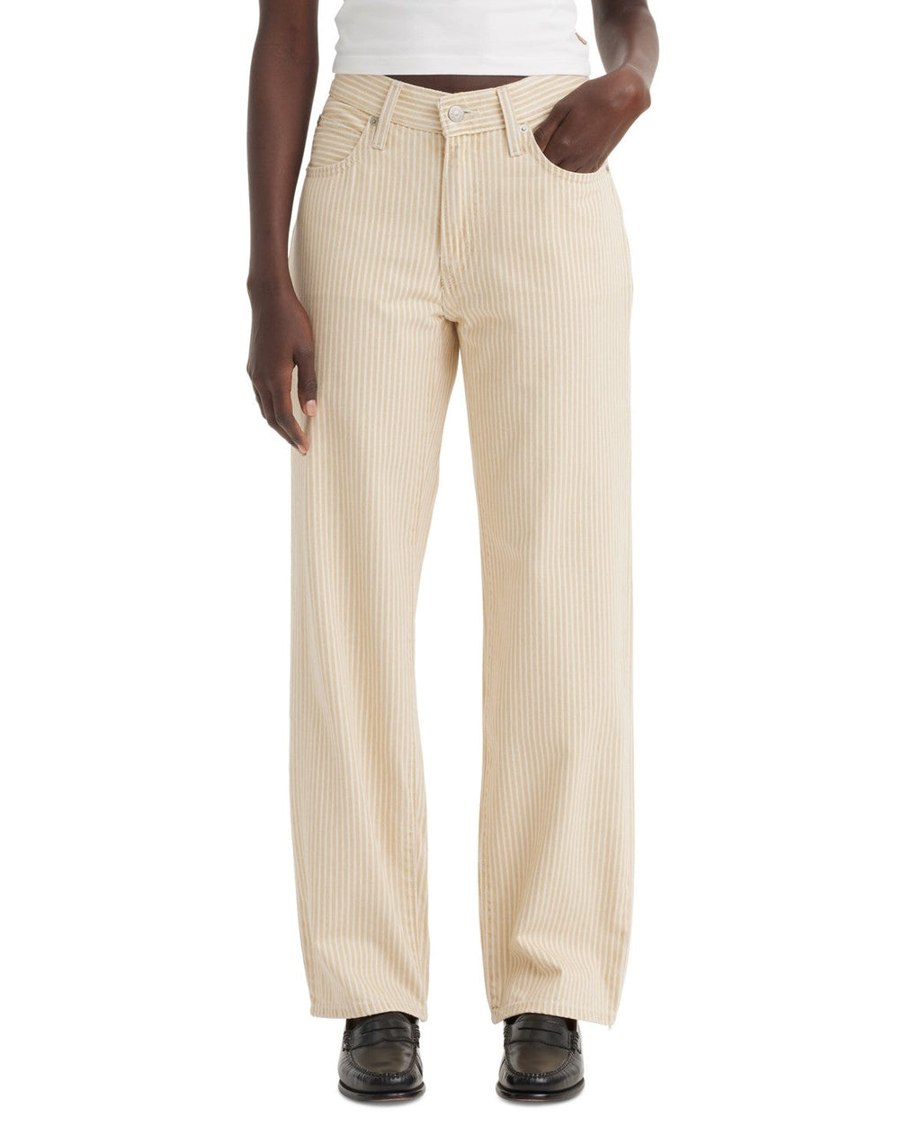 Levi's Size 33 94 Baggy Women's Jeans Lines in the Sand