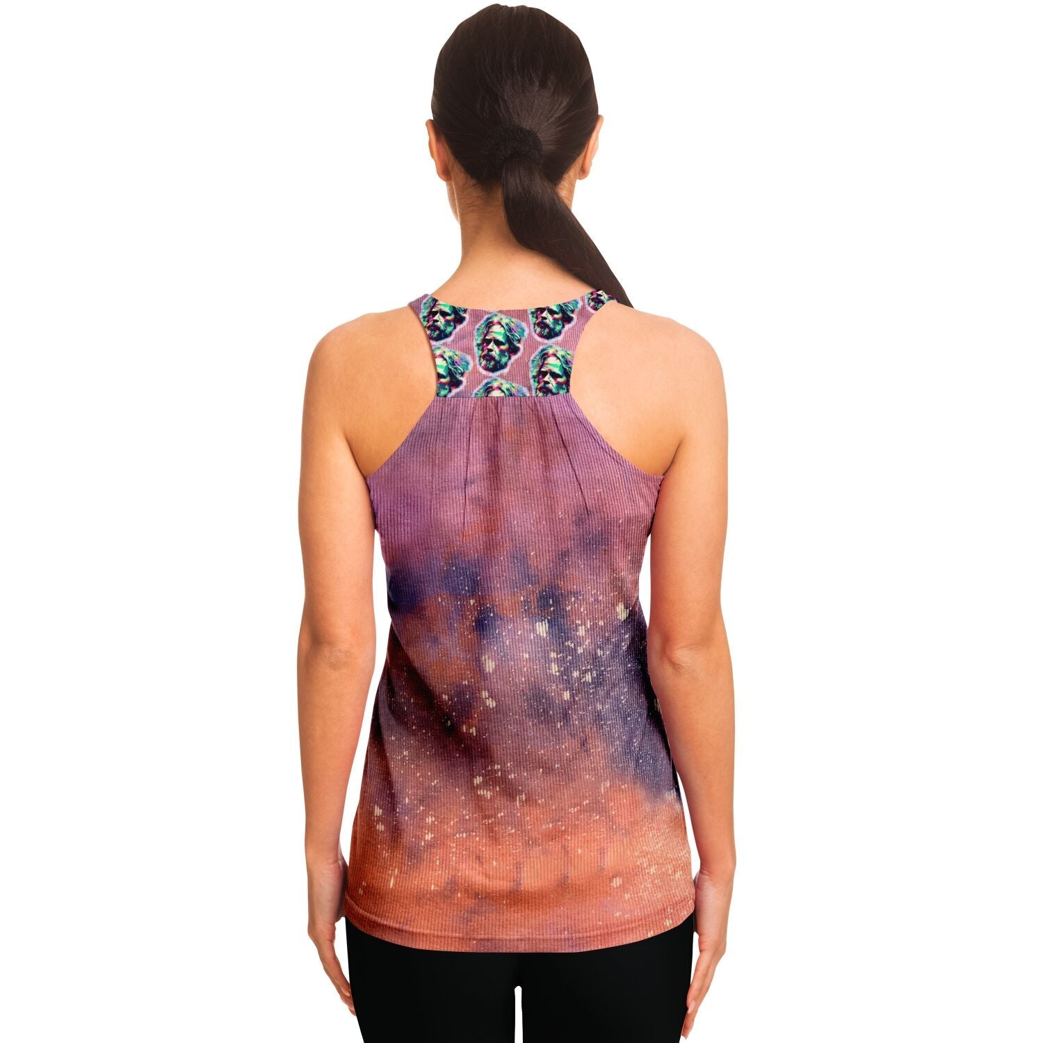 Jerry G Rose Flowy Racerback