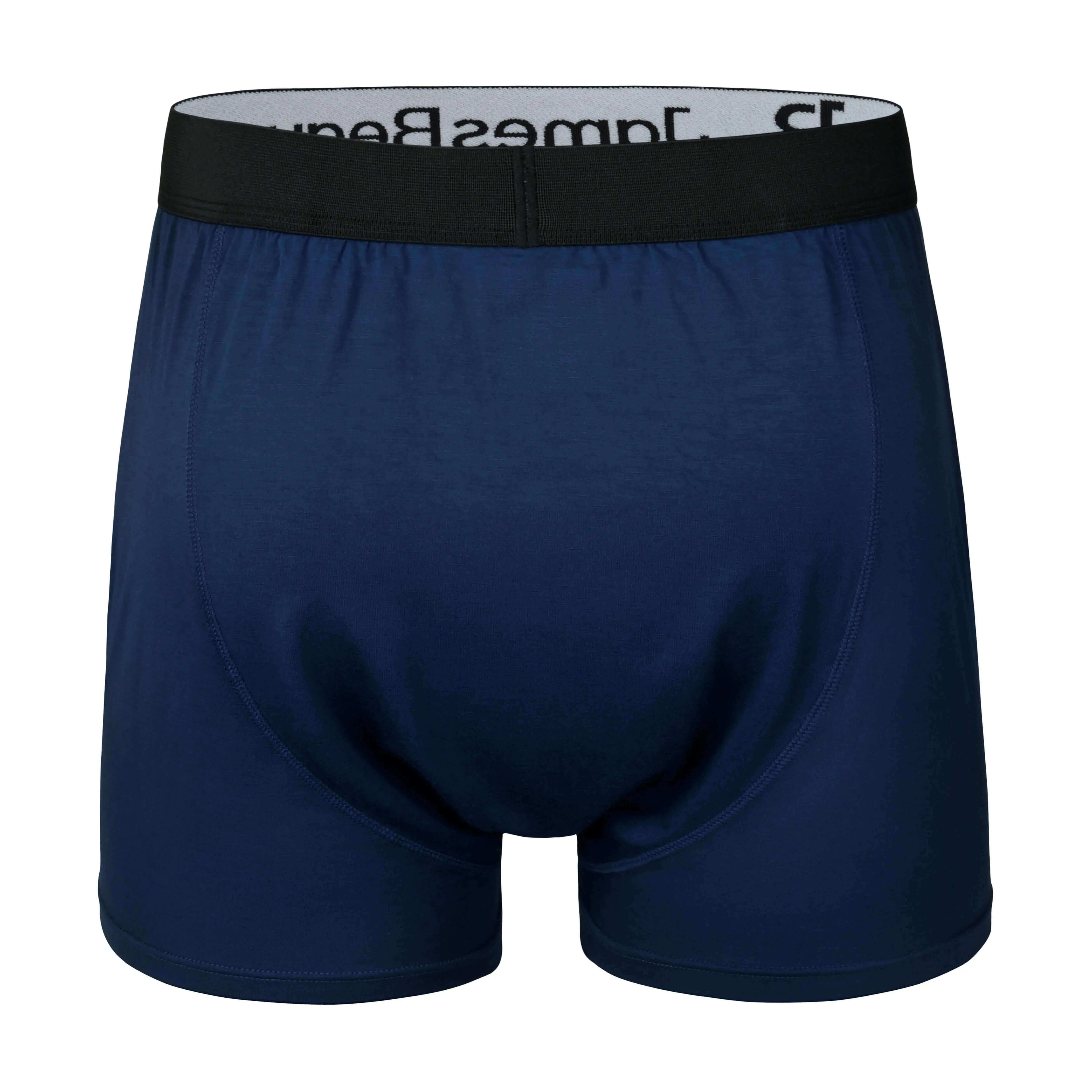Men's Bamboo Anti-Chafing & Breathable Boxer Shorts (3-Pack) | Navy