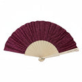 Deep Pink Sparkle Hand Fan