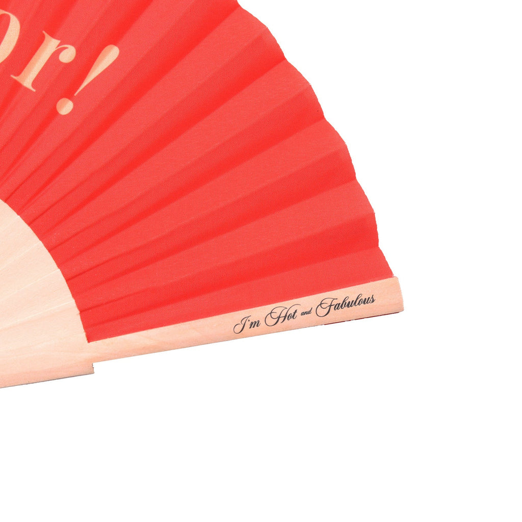 Que Calor Hand Fan