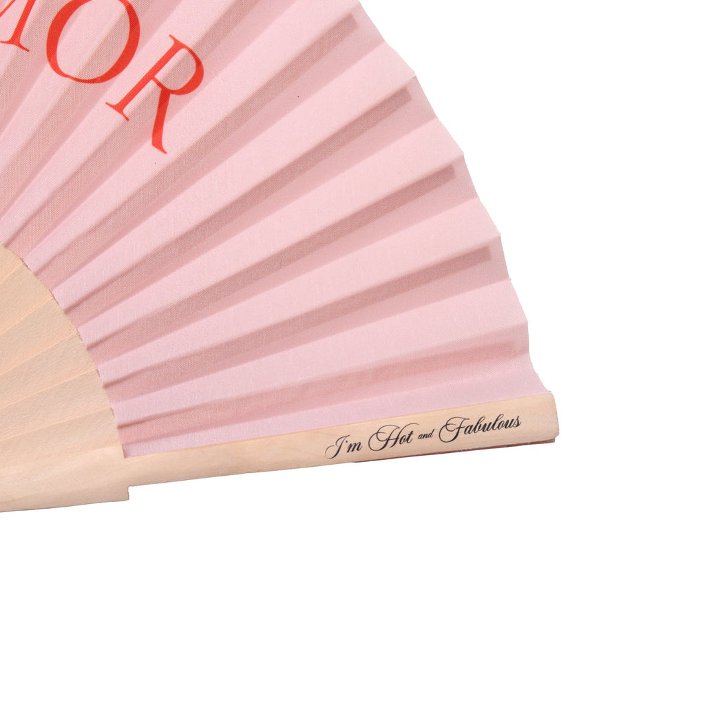 More Amor Hand Fan