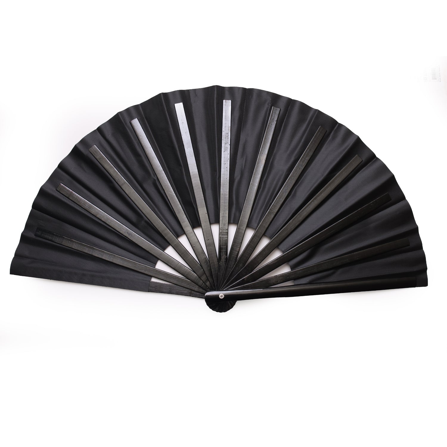 Black Sparkle All Night Long XL Hand Fan