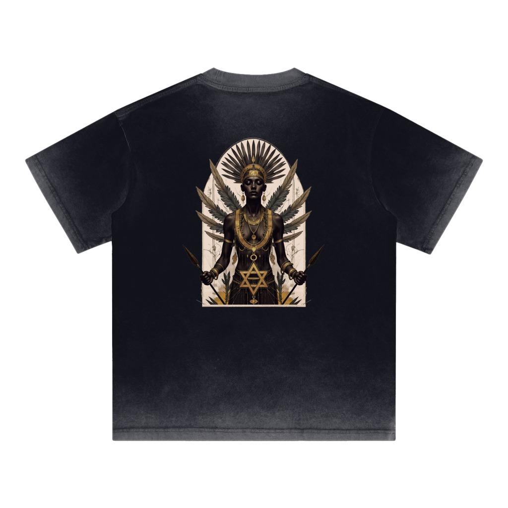 Amaru Khan Stars Quattra Reverse Dyed T-shirt