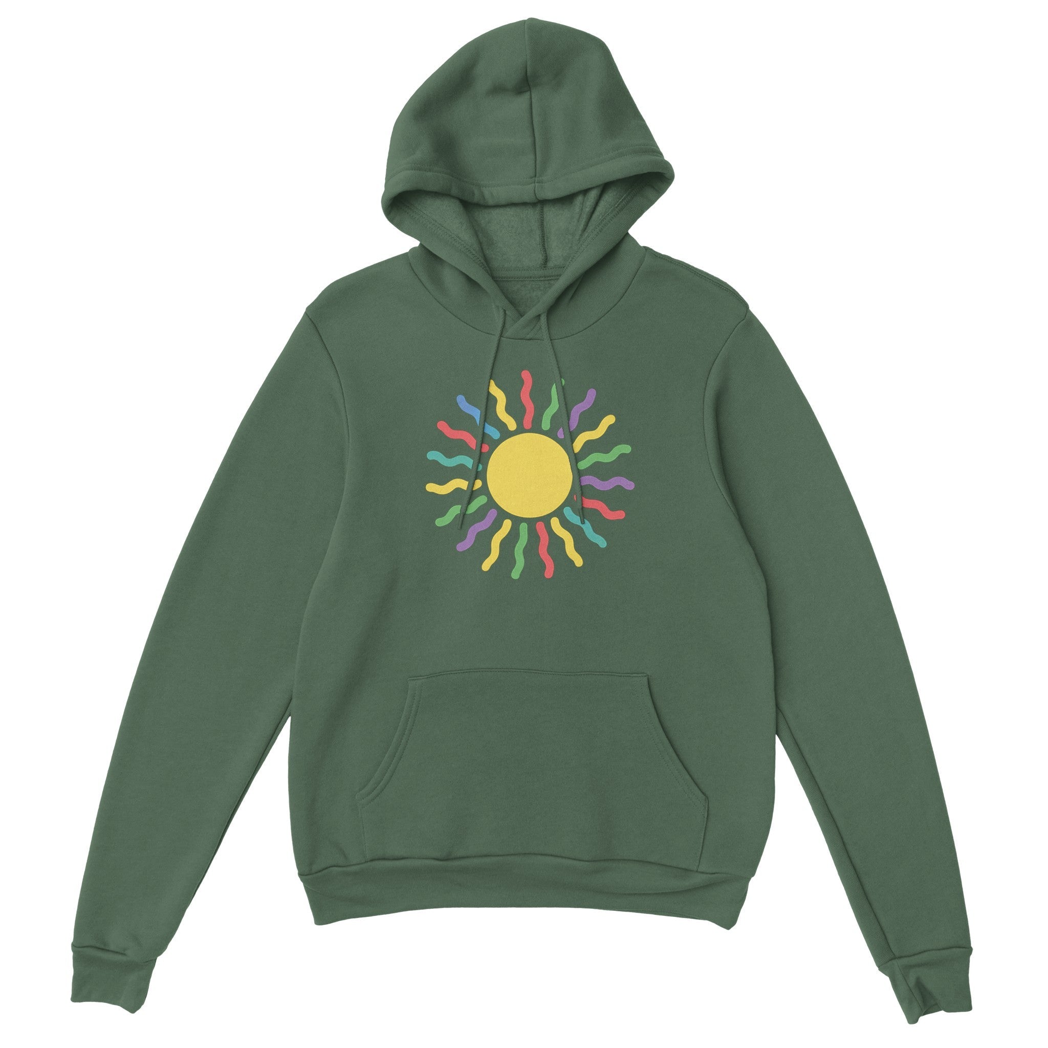 The Enchanted Rainbow Sun Hoodie