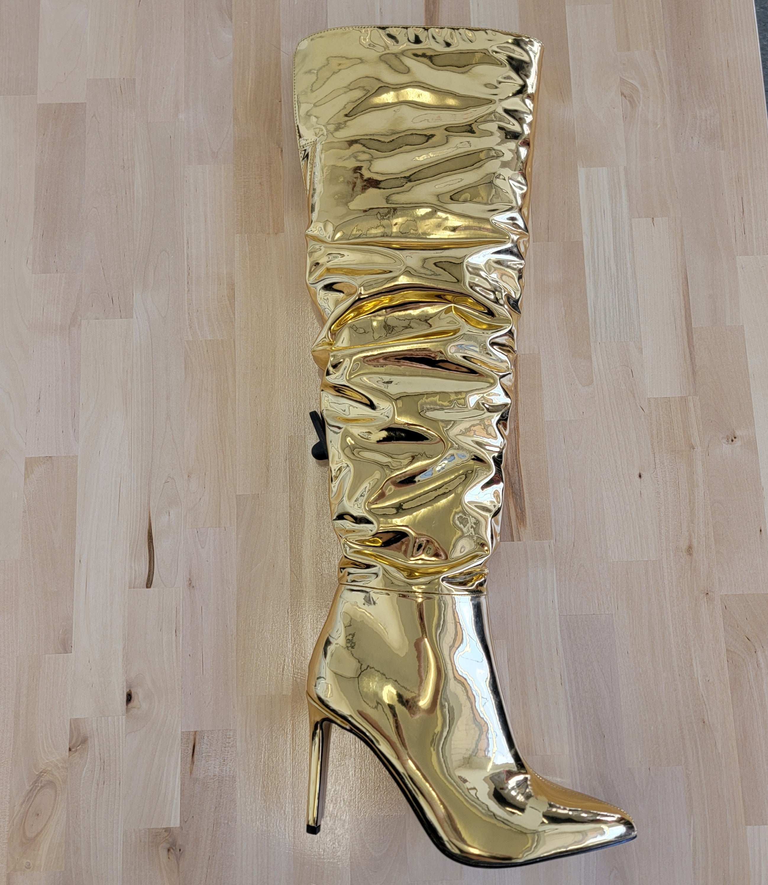 INC Gold Boots Sz 8