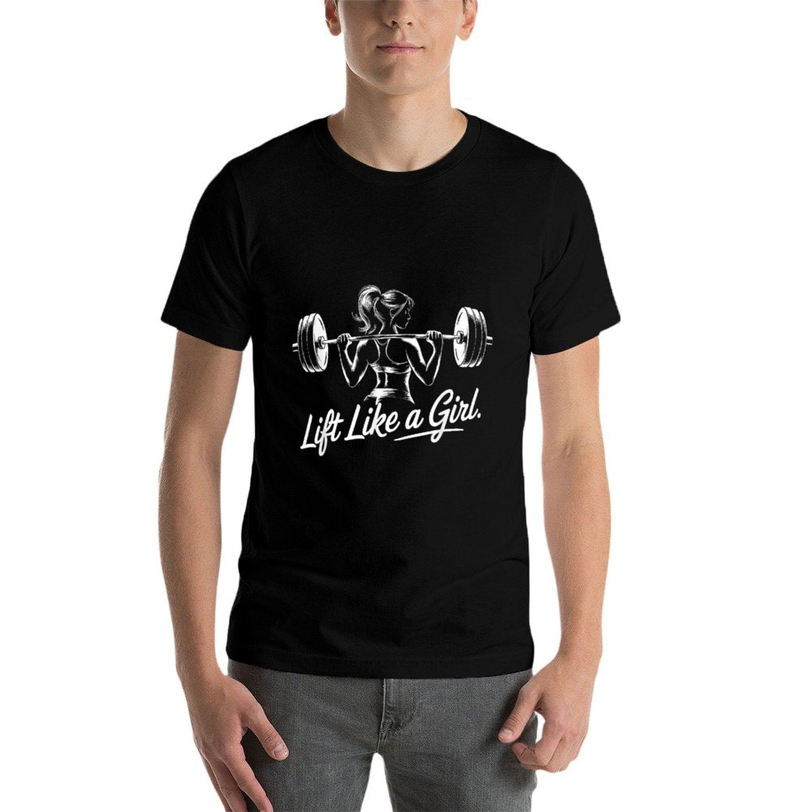 Lift Like A Girl - Gym Art Lifting Design For Women  Breathable T-Shirt