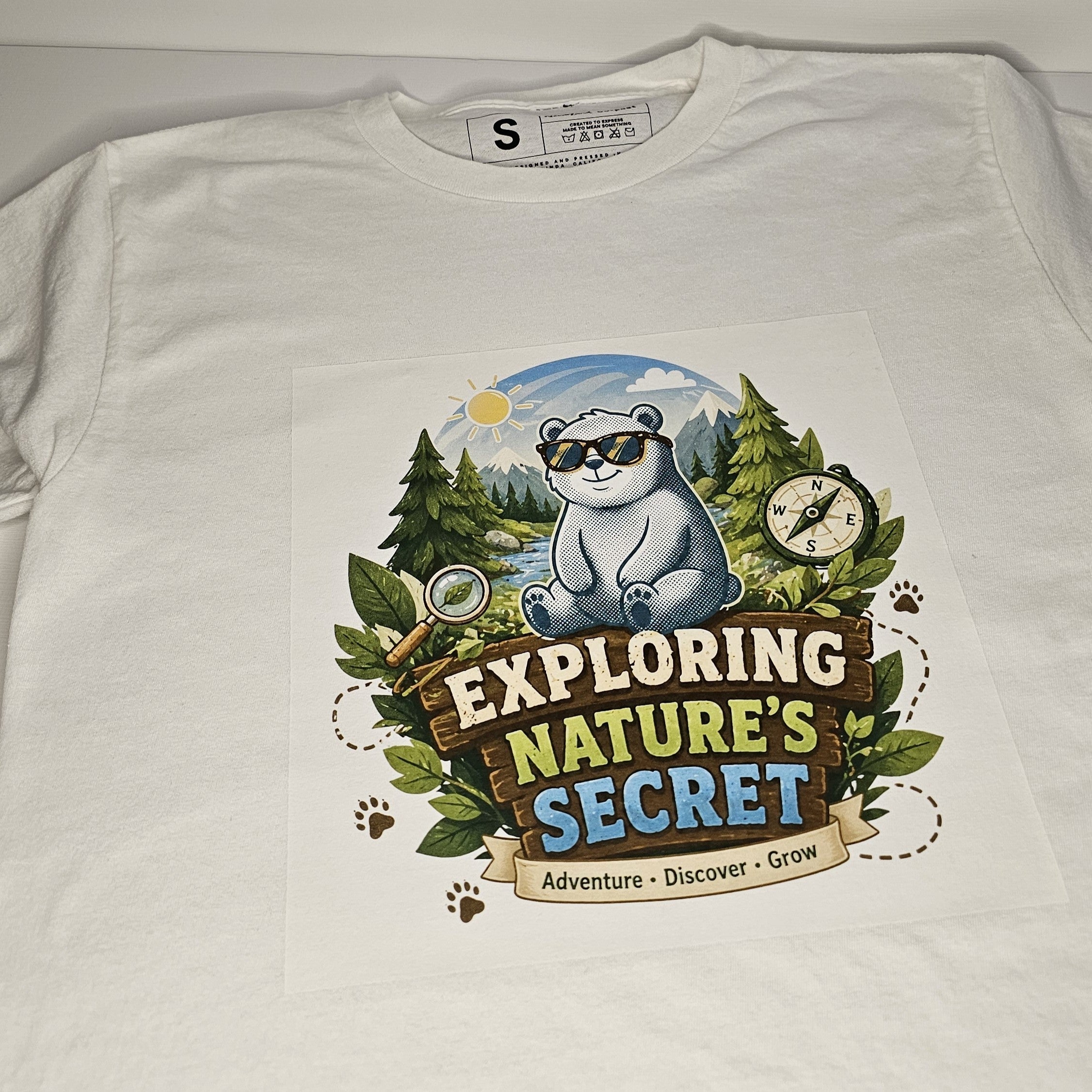 Exploring Nature’s Secret Youth Adventure Tee | 100% Cotton Jersey
