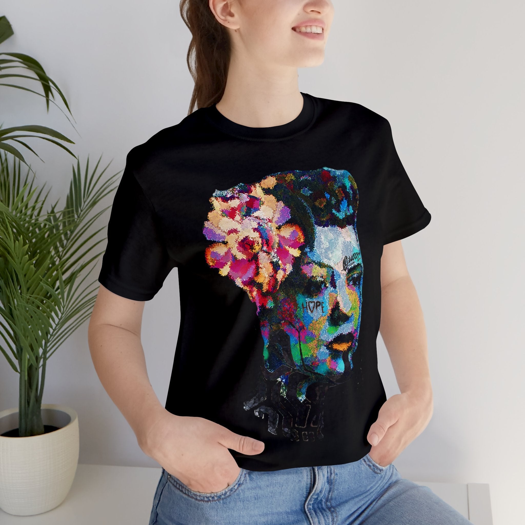 Billie Radical Unisex High End Cotton Short Sleeve Tee HUE+MAN Collective
