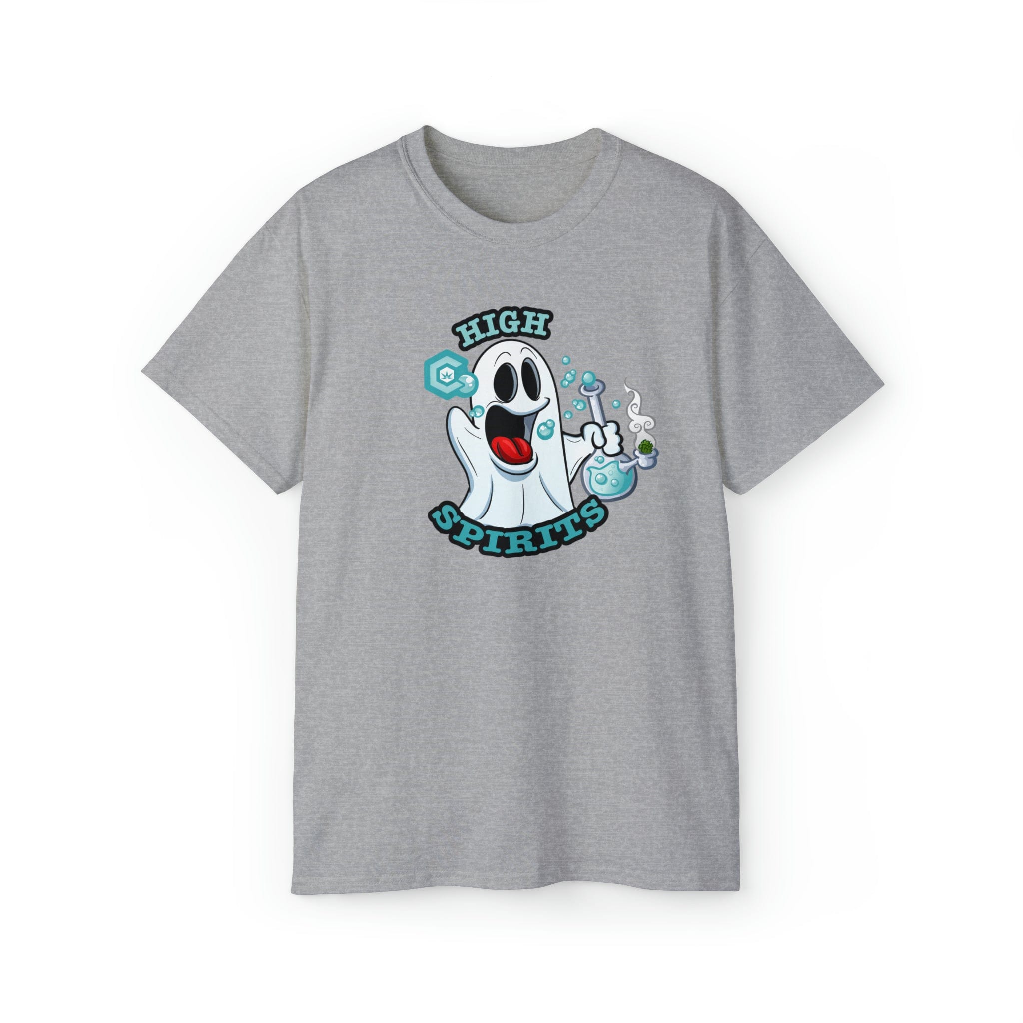 High Spirits Ghost with Bong Weed Shirt