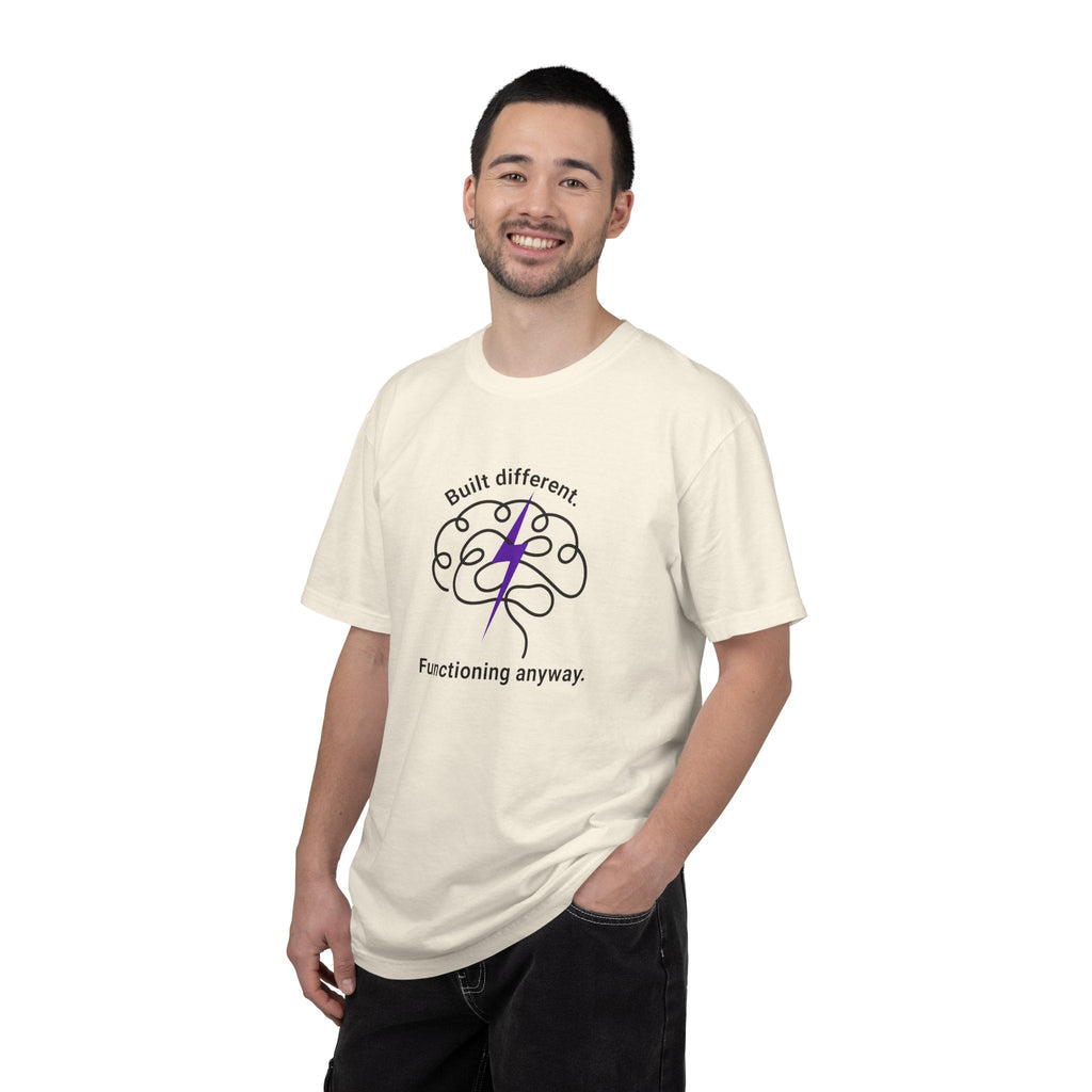 Built Different Premium Unisex Cotton T-Shirt | Soft, Lightweight Everyday Tee