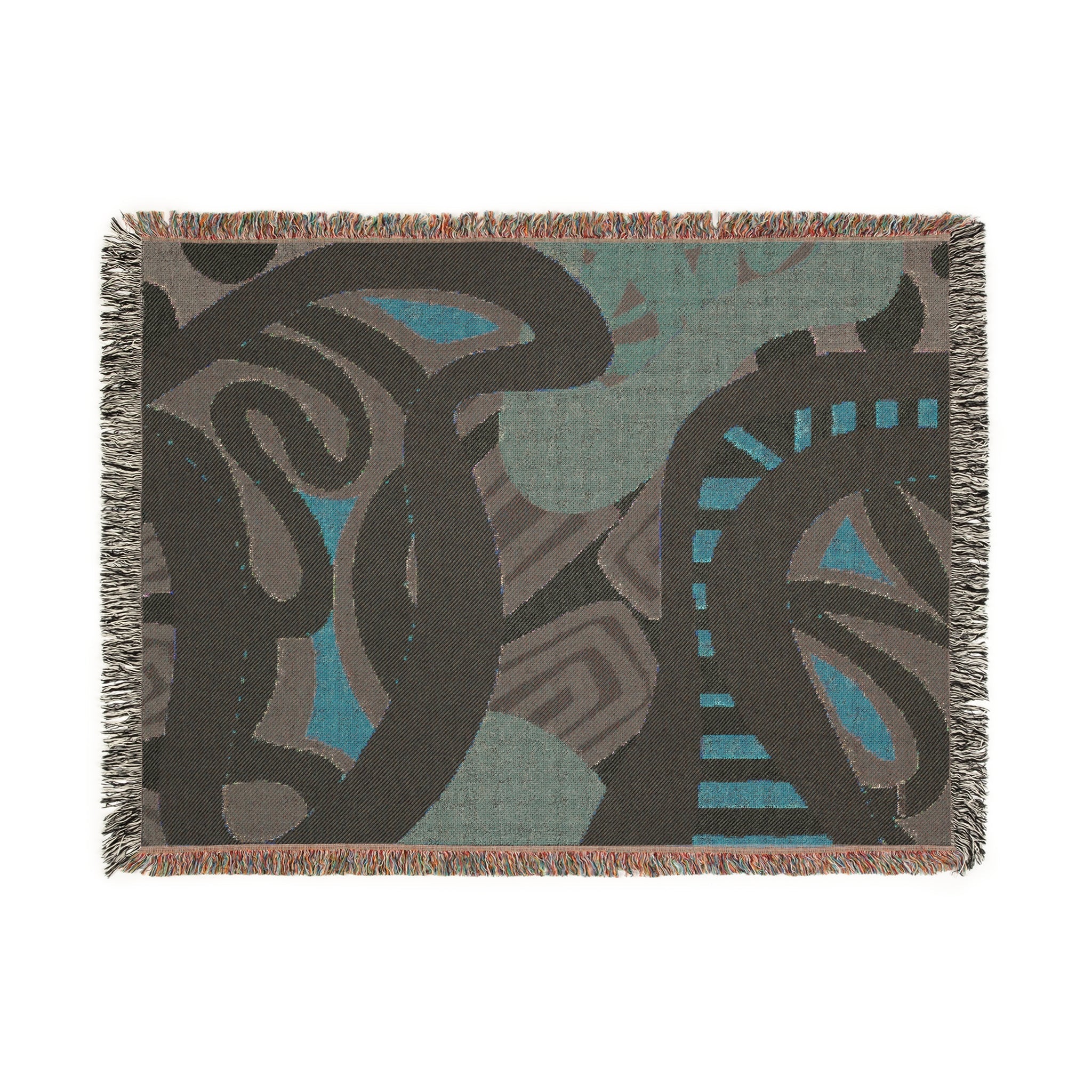 Abeille Creations - Zuri Design Woven Blanket