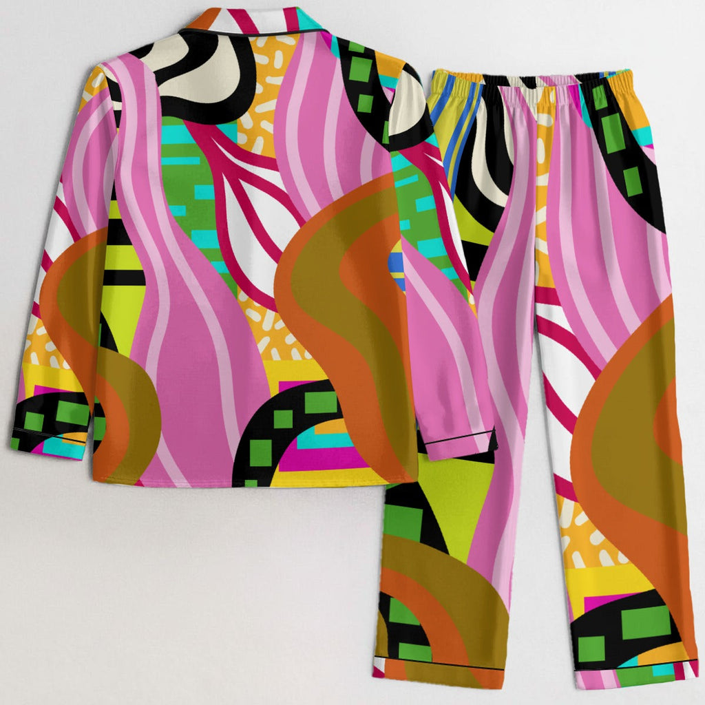 ABEILLE CREATIONS- Lenani Design- Women's Silky Pajama Set