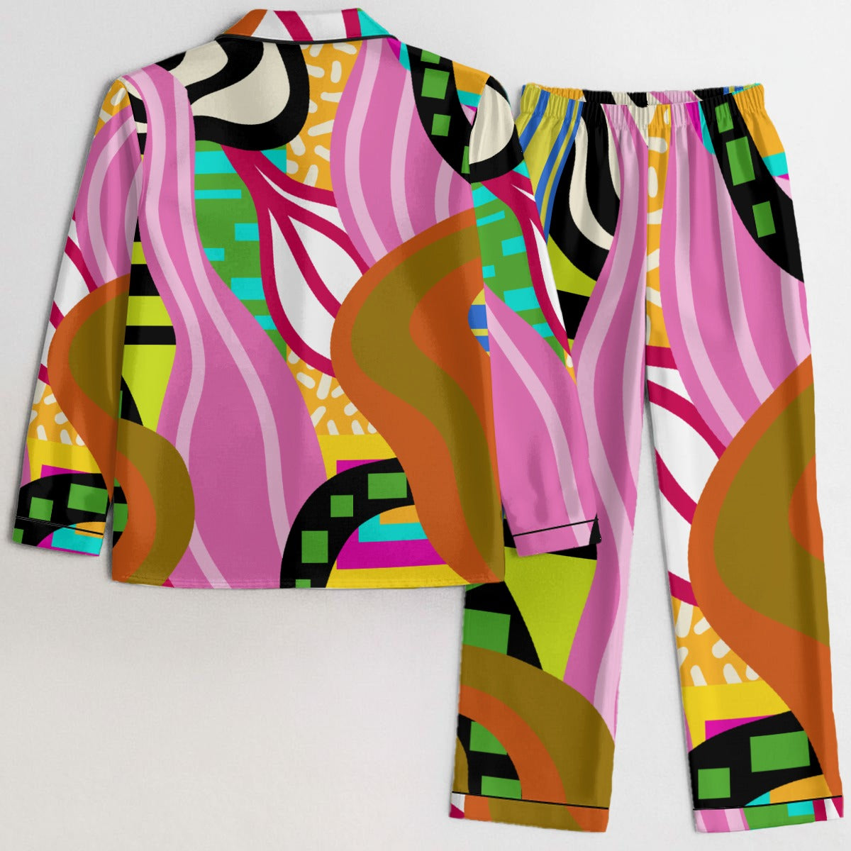 ABEILLE CREATIONS- Lenani Design- Women's Silky Pajama Set