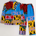ABEILLE CREATIONS- Makena Design- Women's Silky Pajama Set
