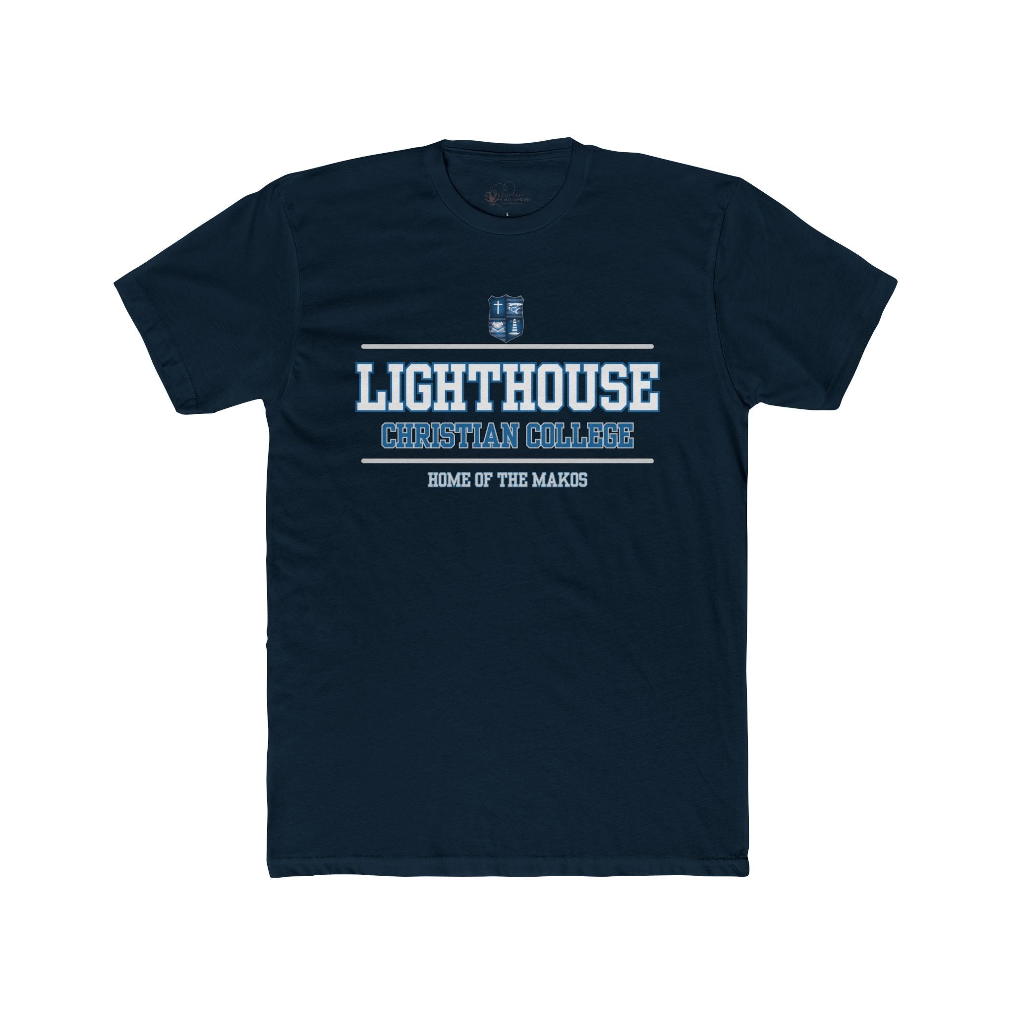 Vintage LCC Makos Unisex Premium Cotton Crew Tee