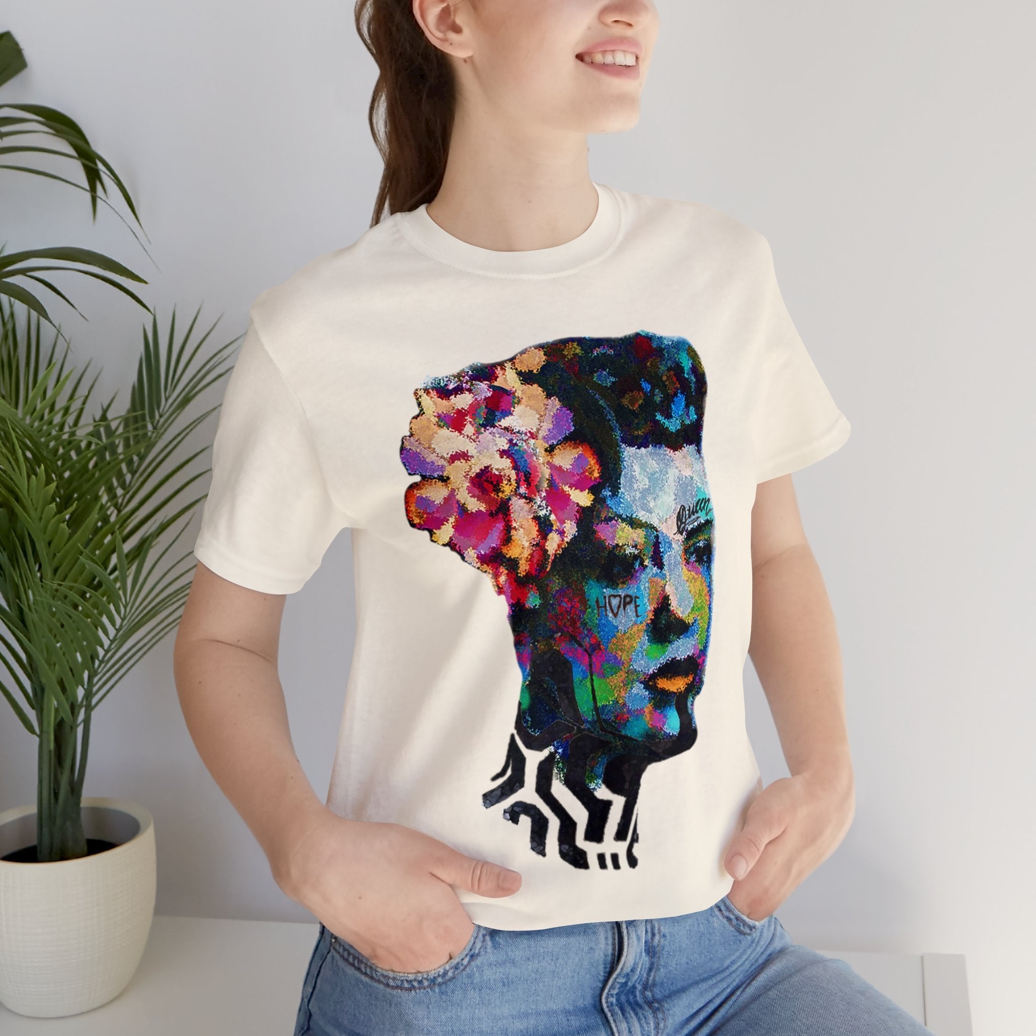 Billie Radical Unisex High End Cotton Short Sleeve Tee HUE+MAN Collective