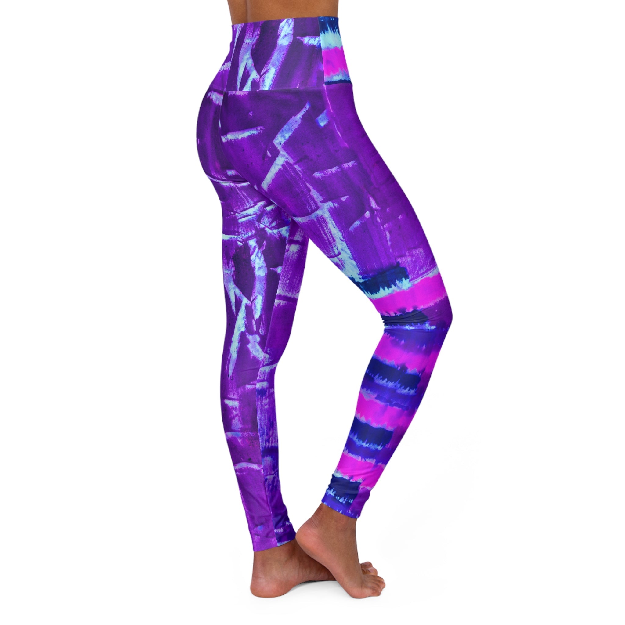 Crown Chakra High Waisted Leggings