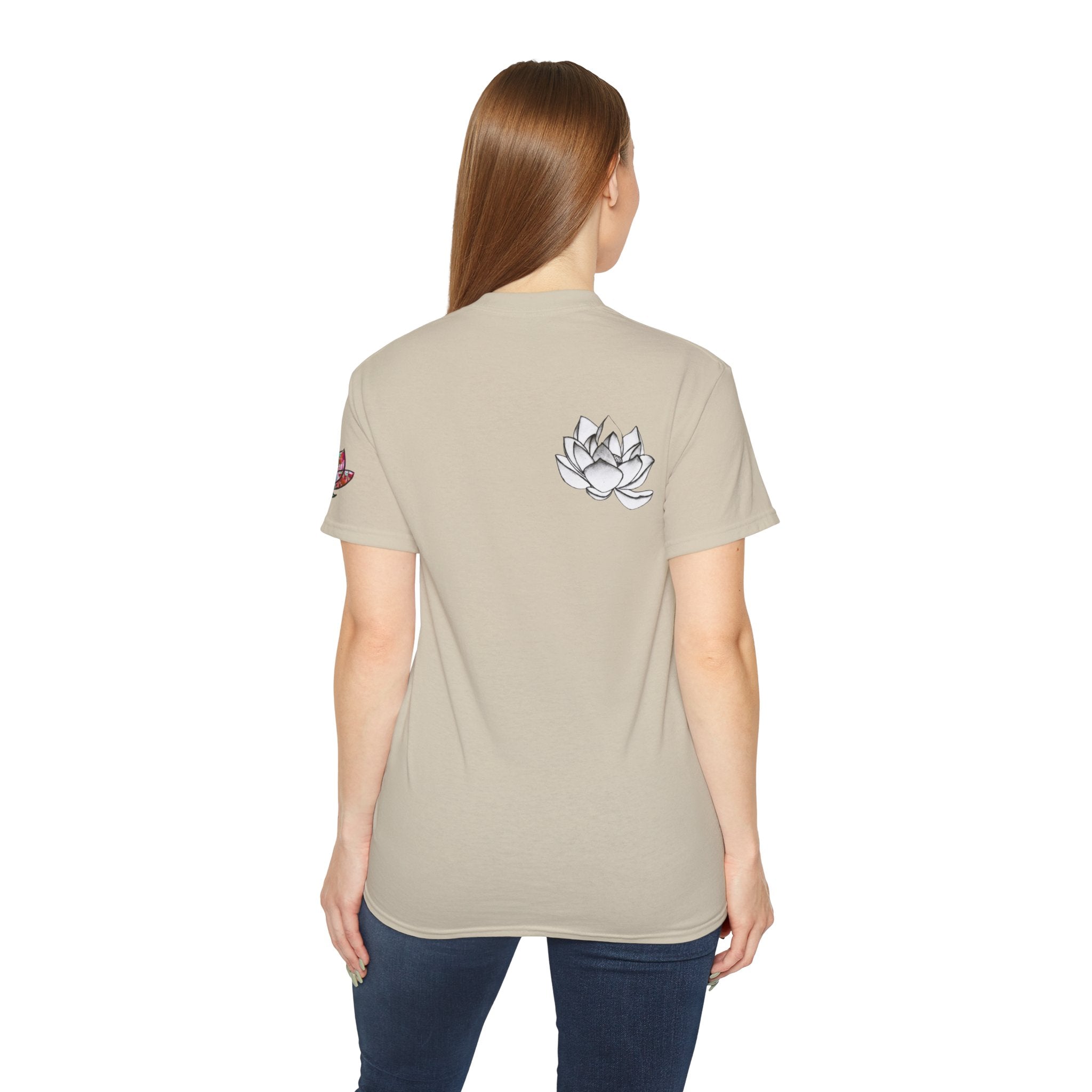Surf is My Buddha Tablet Print Unisex Ultra Cotton Tee