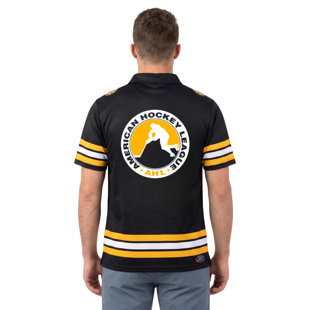 Providence Bruins AHL Licensed Replica Jersey Performance Polo Shirt