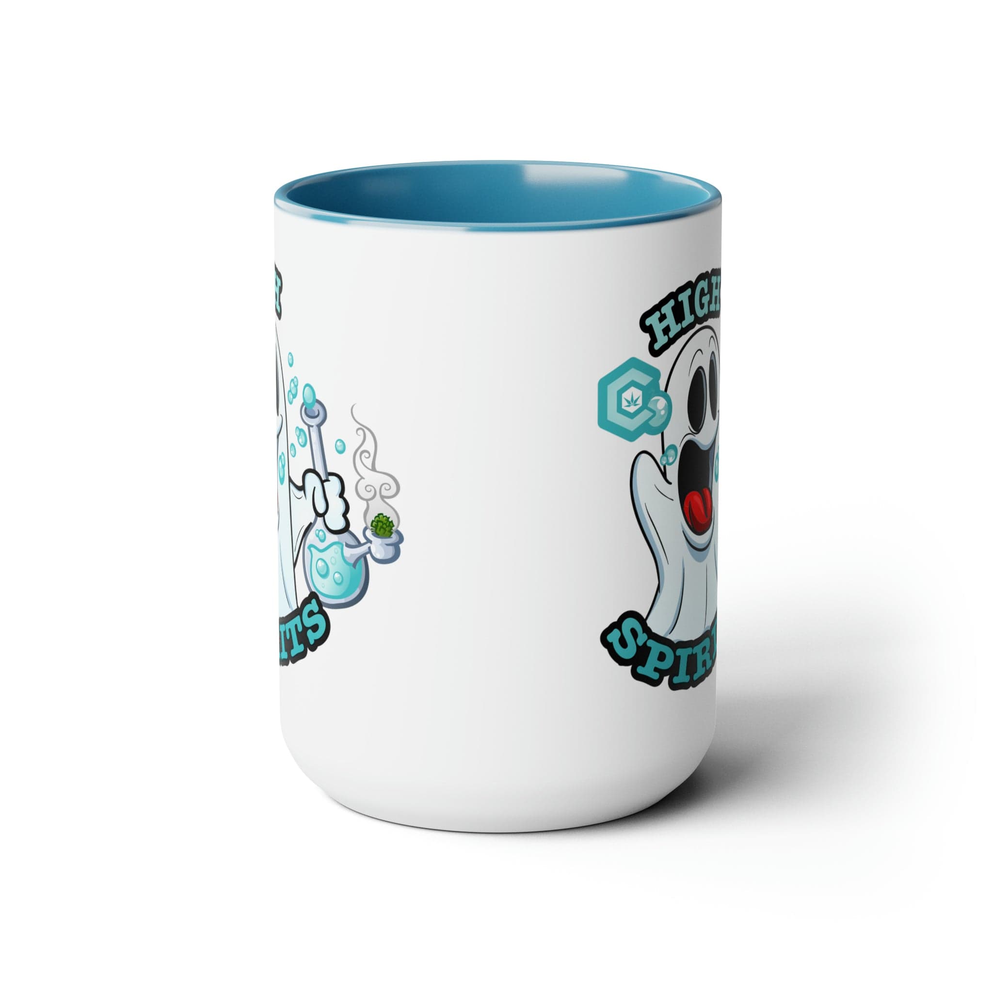 High Spirits Ghost with Bong 15oz Coffee Mug
