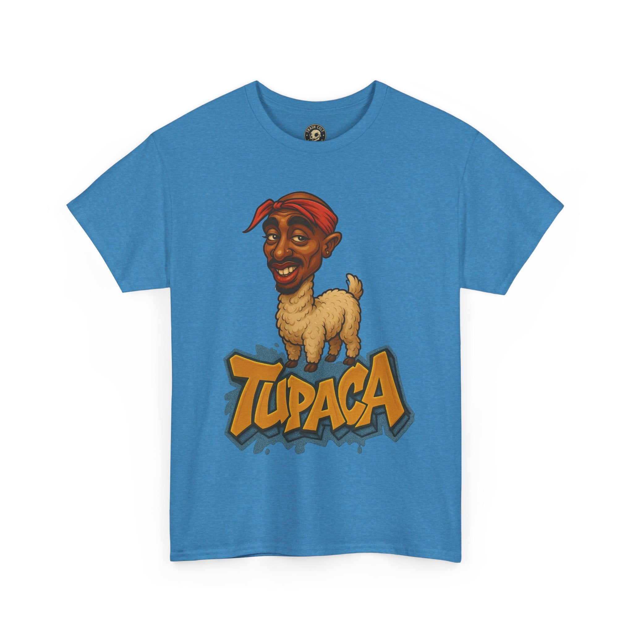 Tupaca Graphic Tee - Fun Unisex Cotton Shirt, Quirky Gift for Music Lovers, Streetwear Fashion, Cool Casual Wear, Hip Hop Band Merch