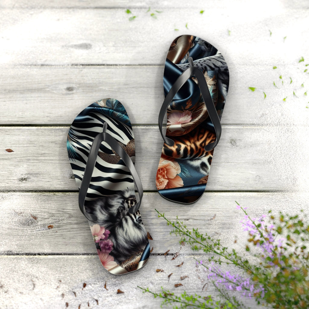 Boho Chic Flip Flops - Trendy Summer Footwear for Beach Days, Pool Parties, Casual Outings, Vacation Essentials, Gift for Her