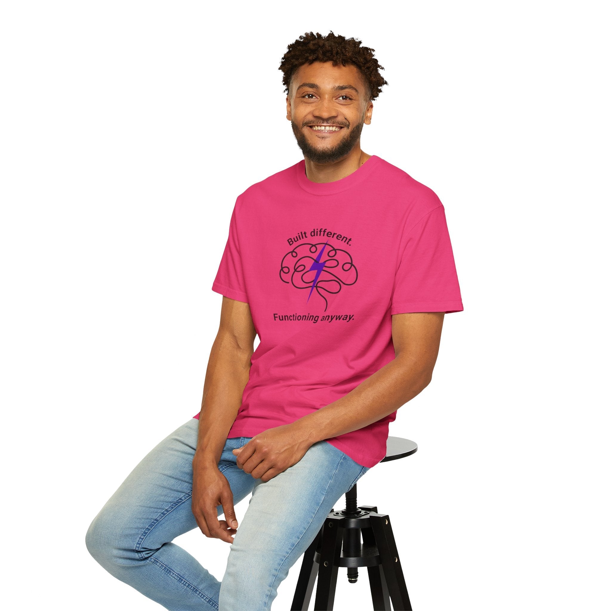 Built Different Premium Unisex Cotton T-Shirt | Soft, Lightweight Everyday Tee