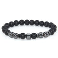 Magnetic Hematite White Turquoise Handmade Beaded Bracelets