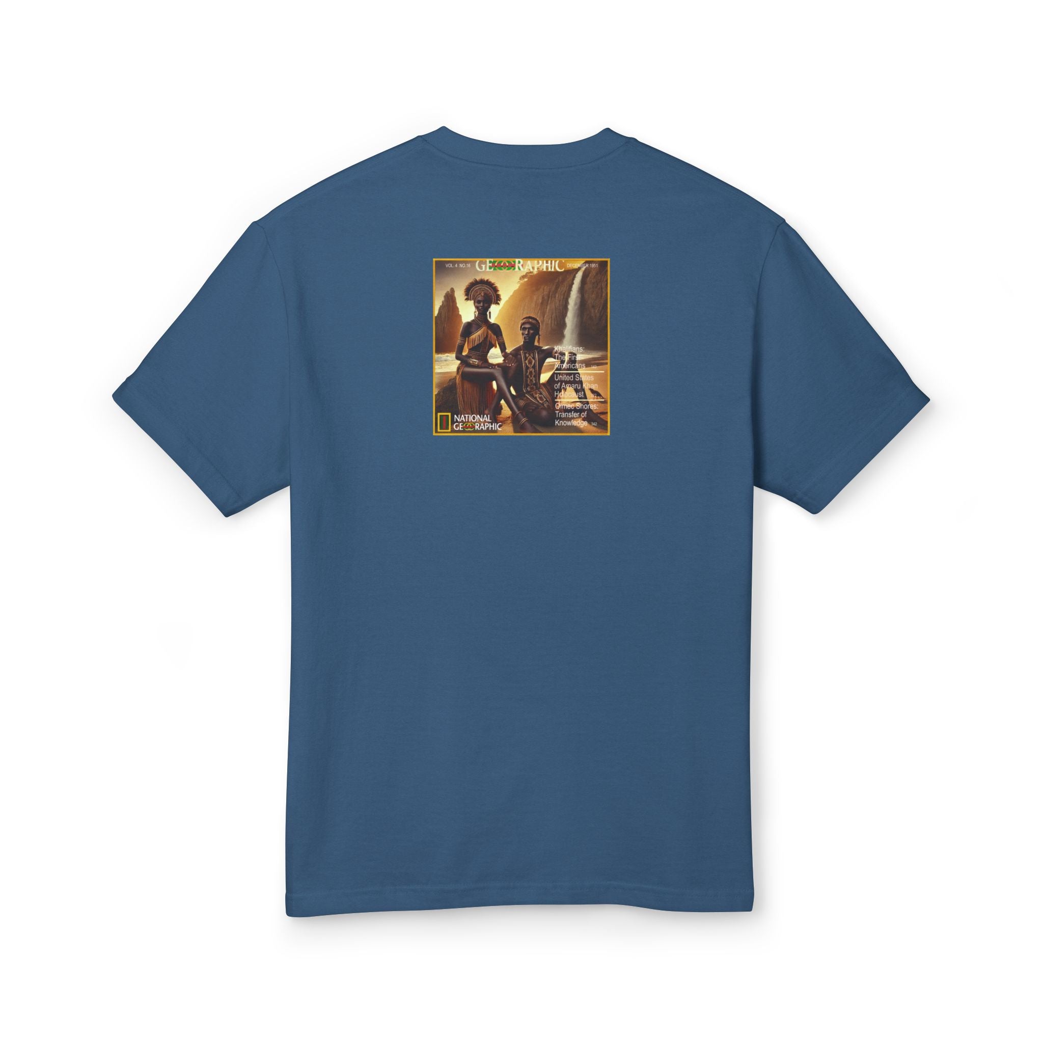 Nottoway Amaru Khan Aborigine Unisex Garment-Dyed Heavyweight Cotton Tee