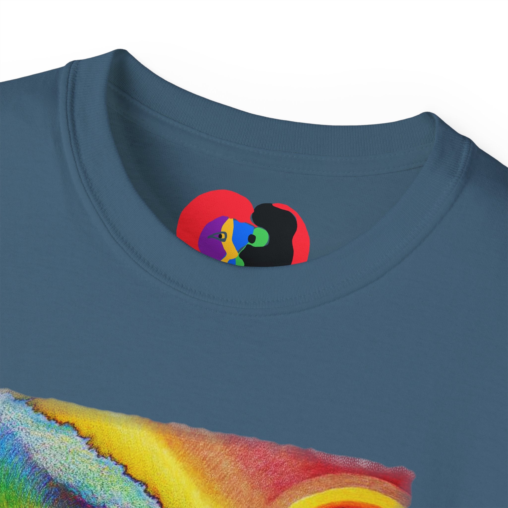 Surf is My Buddha Tablet Print Unisex Ultra Cotton Tee