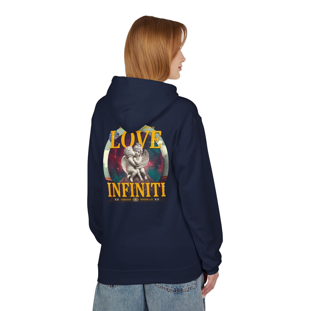 Celestial Love, Infiniti Unisex Couples Hoodie