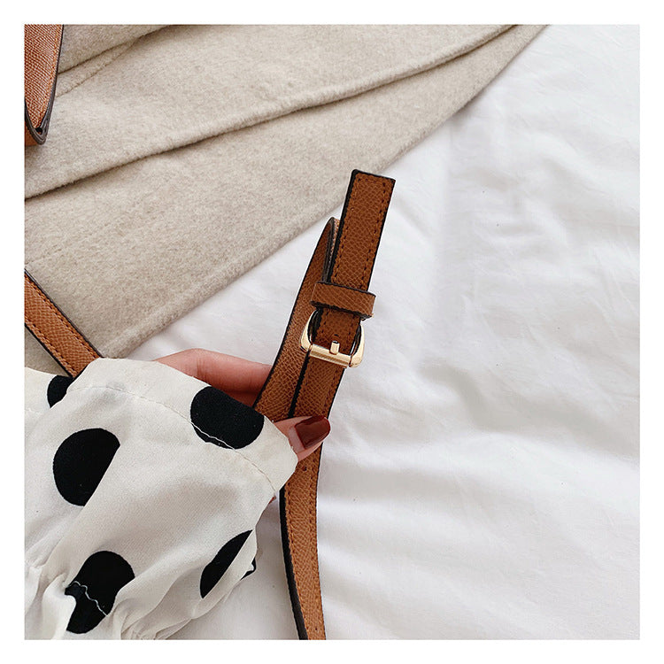 Korean Style Structured Crossbody Shoulder Bag – 2-in-1 Handbag | 5 Colors