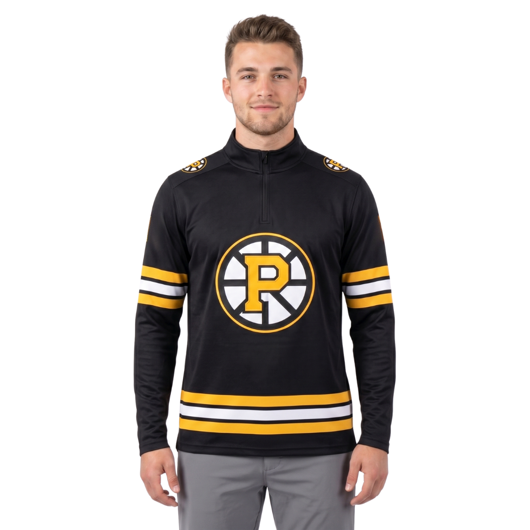 Providence Bruins AHL Licensed Replica Jersey Performance 1/4 Zip