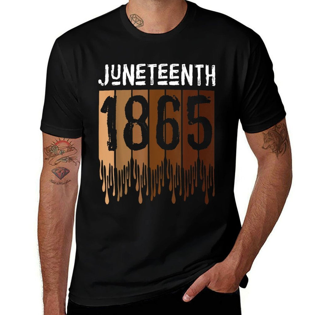 Juneteenth June 19th 1865 Freedom Day Melanin  Versatile T-Shirt