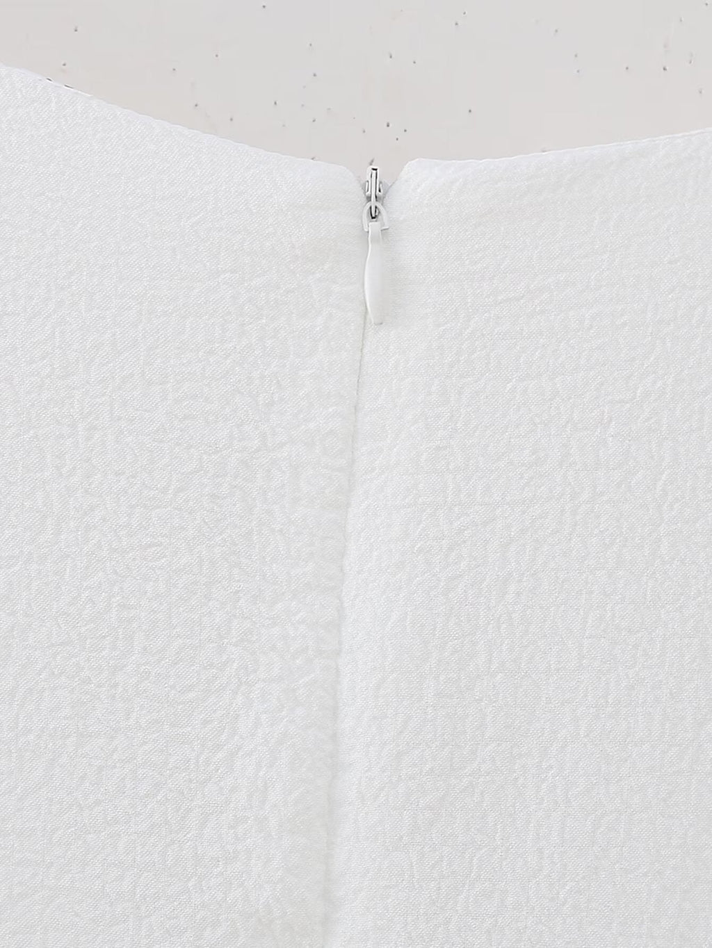 Summer Hollow Out Cutout Embroidered Mid Length Ruffled Dress White Ruffled Women
