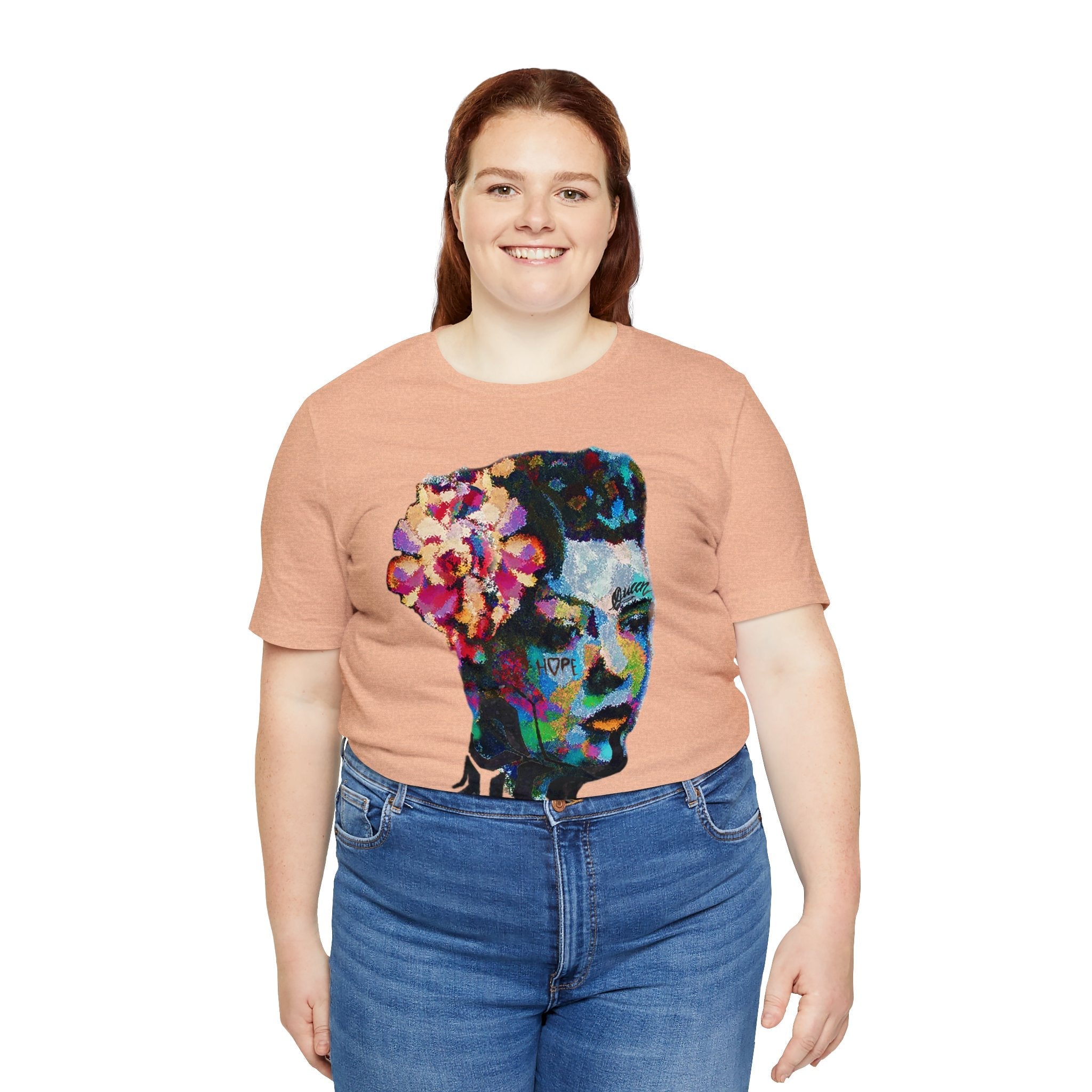 Billie Radical Unisex High End Cotton Short Sleeve Tee HUE+MAN Collective