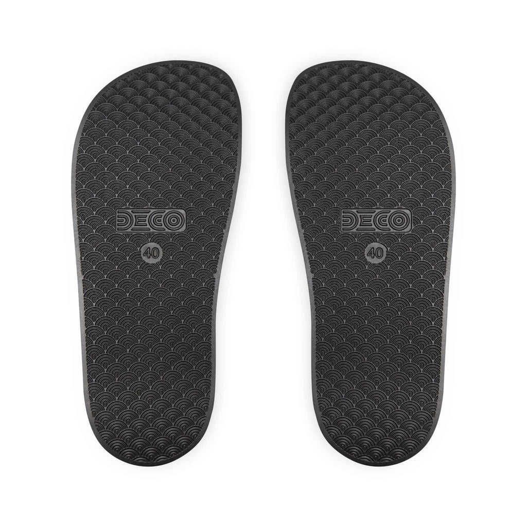 “Still Here / Still Standing” Slide Sandals — Quiet Strength Edition