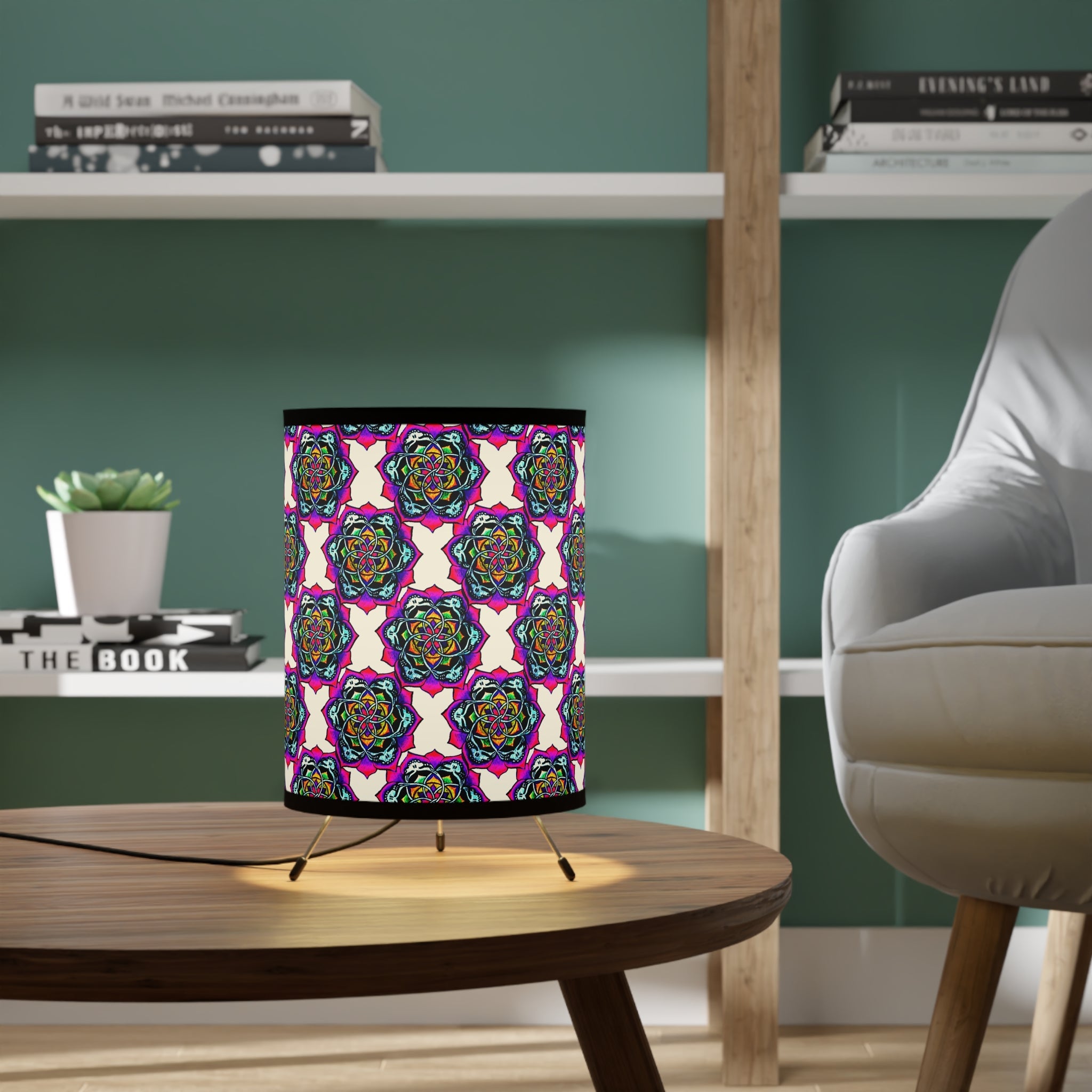 DEADPUNK Mandala Tripod Lamp
