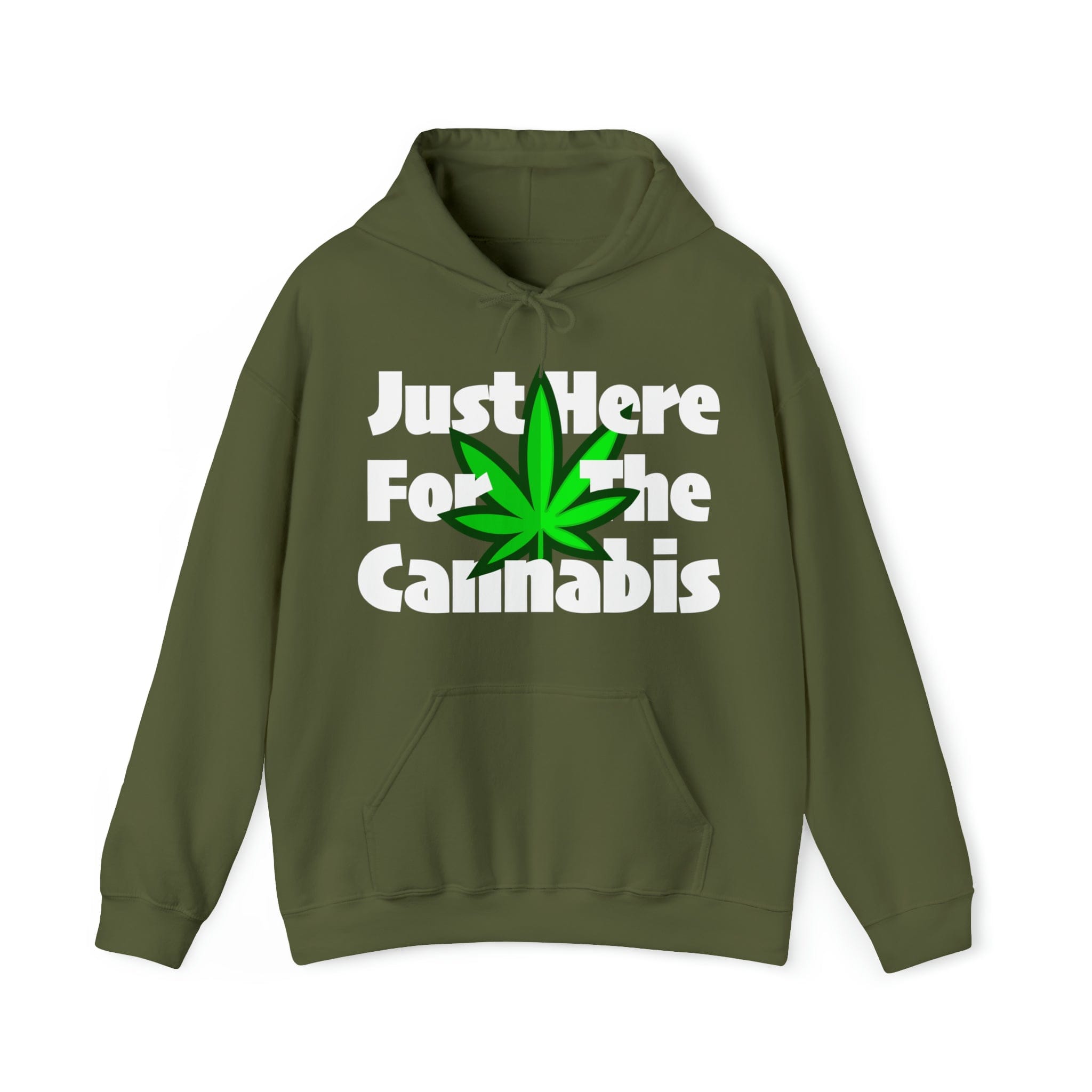 Just Here for the Cannabis Stoner Hoodie
