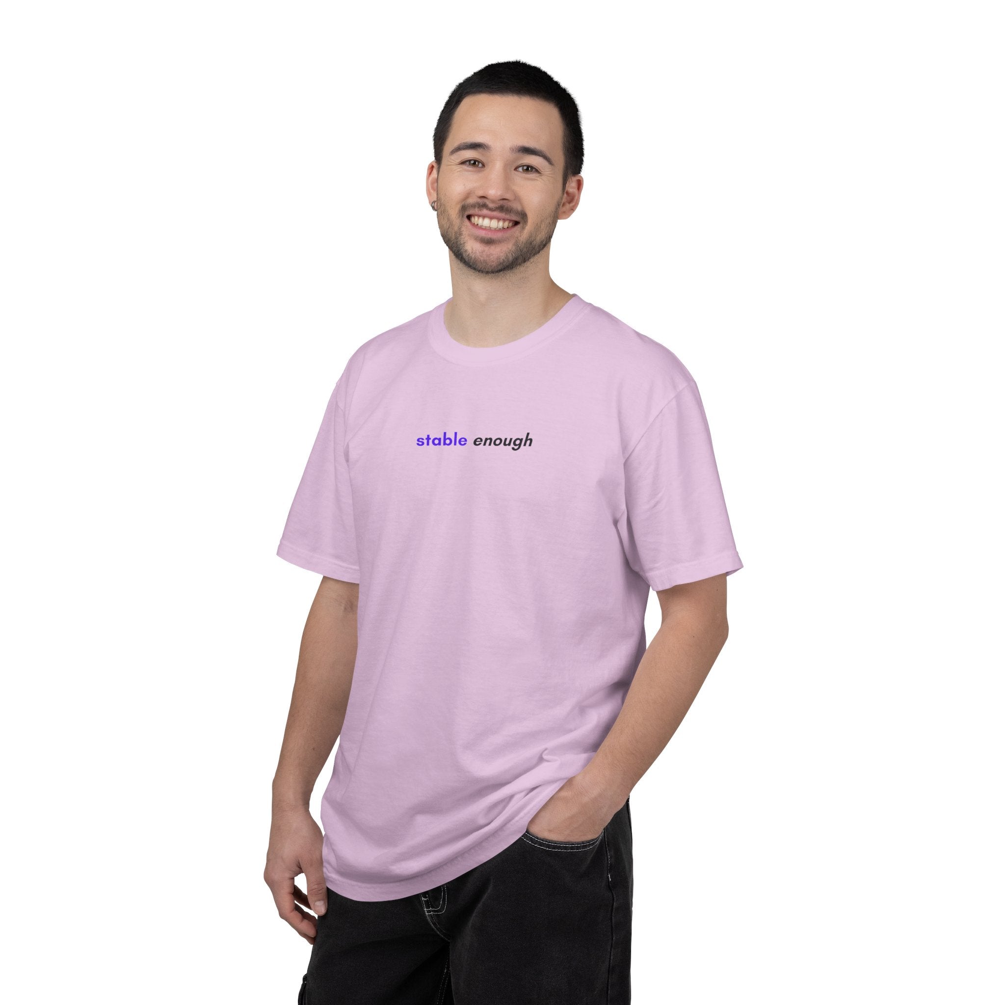 Stable Enough Epilepsy Awareness T-Shirt | Minimal Awareness Tee