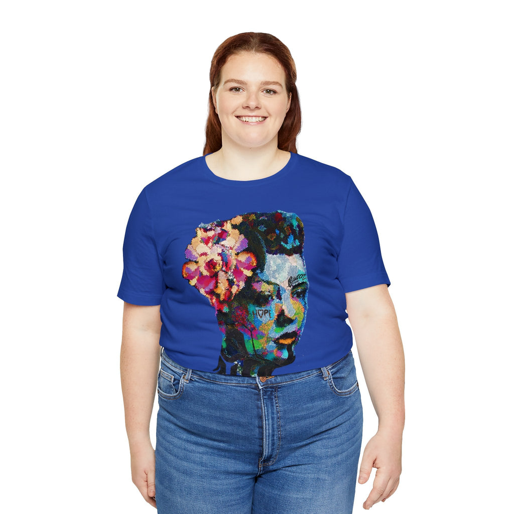 Billie Radical Unisex High End Cotton Short Sleeve Tee HUE+MAN Collective