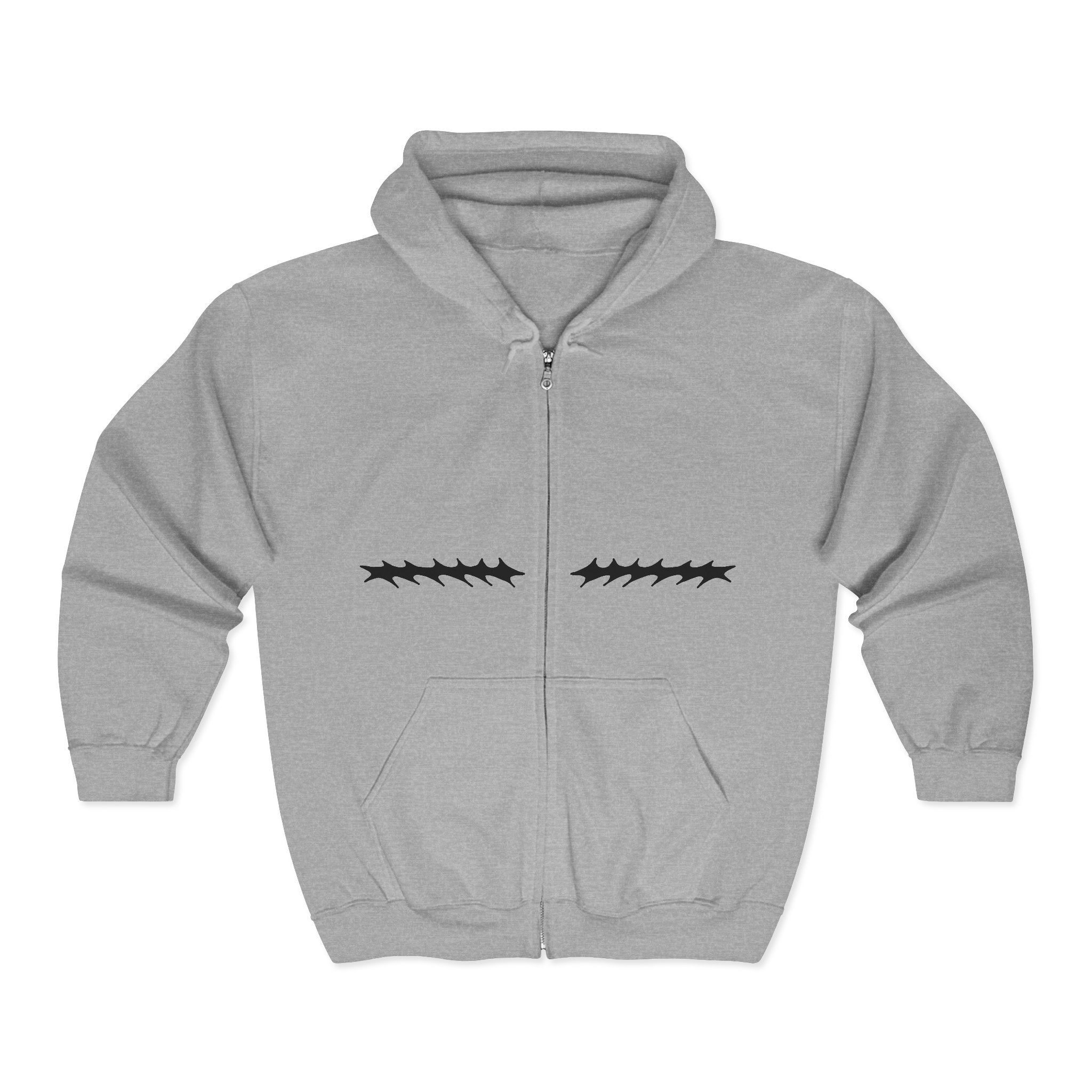 No Nips Top Surgery Recovery Zip Up Hoodie