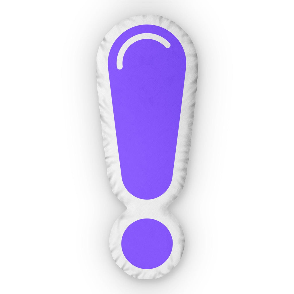 Exclamation Pillow — Say It Without Saying It