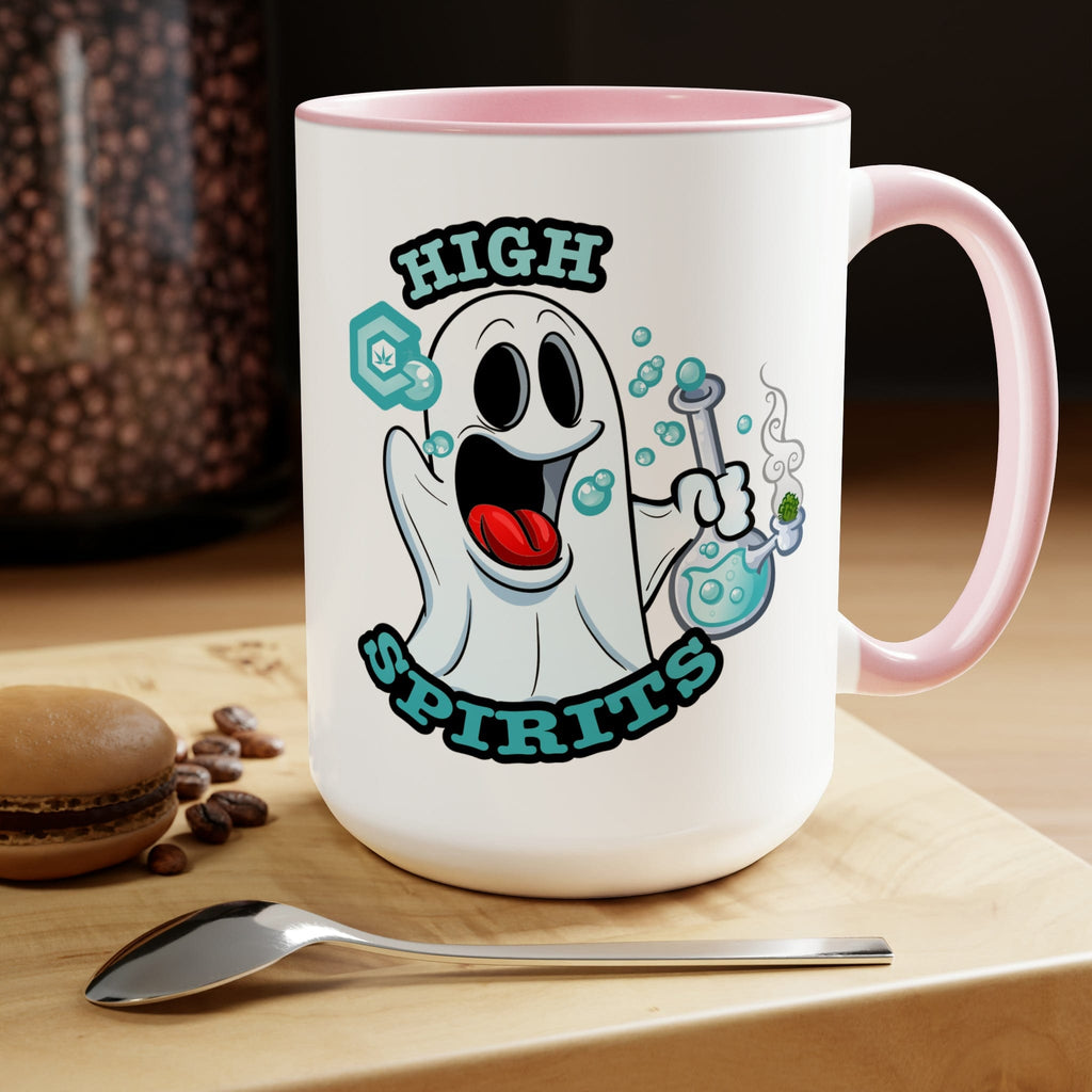 High Spirits Ghost with Bong 15oz Coffee Mug