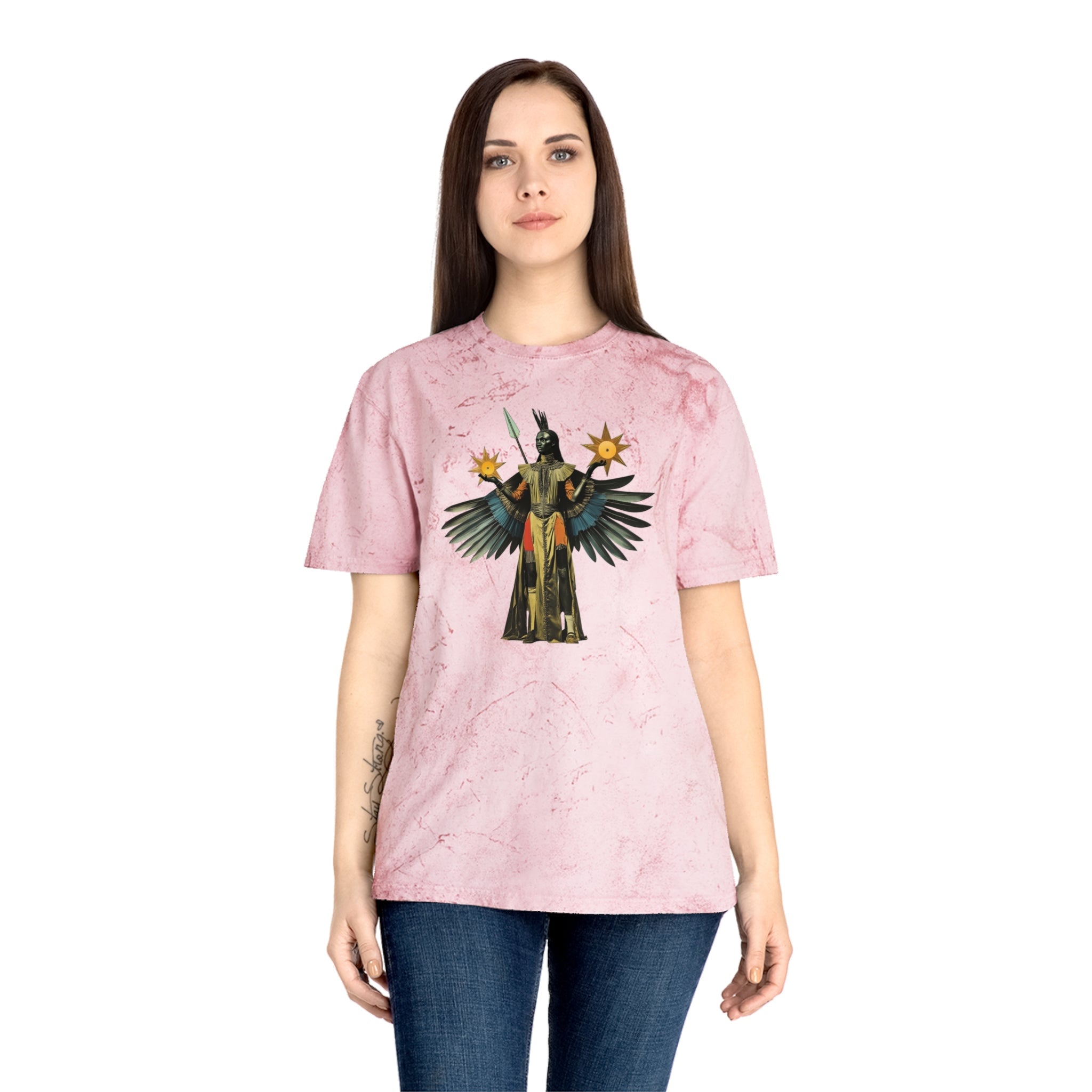Amaru Khan Stars Unisex Color Blast T-Shirt